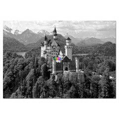 Puzzle - Neuschwansteini kastly, 1500 db