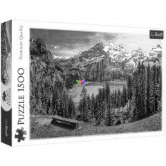 Puzzle - Oeschinnen-t, Alpok, Svjc, 1500 db