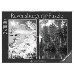 Puzzle - sz s tl, 2x1000 darab