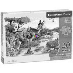 Puzzle - zikk a folyparton, 20 db