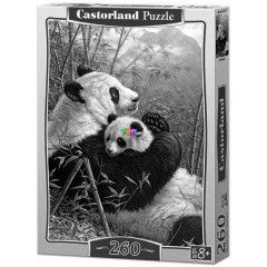 Puzzle - Pandacsald, 260 db