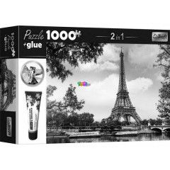 Puzzle - Prizs, Eiffel torony, 1000 db + ragaszt