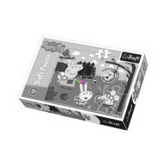 Puzzle - Peppa malac - Erdei felfedezsek, 30 db