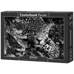 Puzzle - Pihenő leopárd, 1000 db