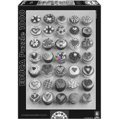 Puzzle - Piros stemnyek, 1000 db
