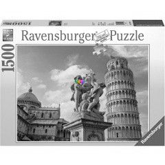 Puzzle - Pisai ferdetorony, 1500 db