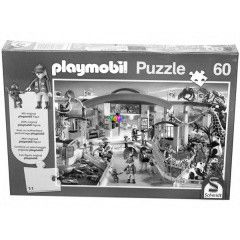 Puzzle - Playmobil, llatkert 60 db-os, figurval