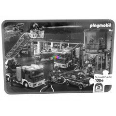 Puzzle - Playmobil, Tzoltsg, 100 db