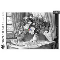 Puzzle - Reggeli virágok, 1000 db