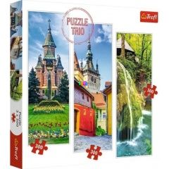 Puzzle - Romnia nevezetessgei - 3 x 300 db