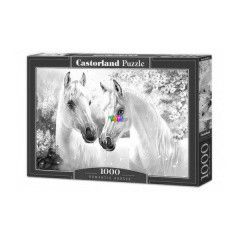 Puzzle - Romantikus lovak, 1000 db