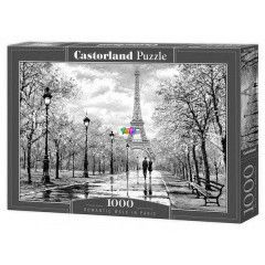 Puzzle - Romantikus sta Prizsban, 1000 db