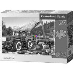 Puzzle - Rnkszllt markolgp, 108 db