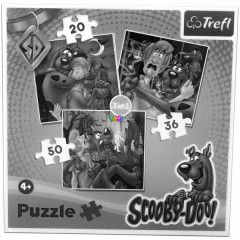 Puzzle - Scooby-Doo s Bozont, 3 az 1-ben