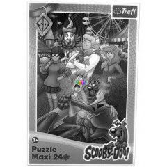 Puzzle - Scooby-Doo - Vidmpark, 24 db