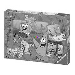 Puzzle - Spongya Bob s bartai 3x49 db