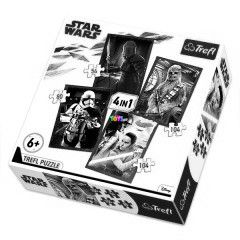 Puzzle - Star Wars 8 - Harcra kszen, 4 az 1-ben