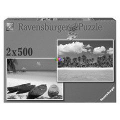 Puzzle - Strand, 2x500 db
