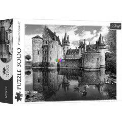 Puzzle - Sully-sur-Loire kastély, Franciaország, 3000 db
