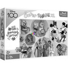 Puzzle - Super Shape XL Disney karakterek, 160 db