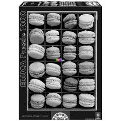 Puzzle - Sznes macaron stik, 1000 db