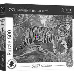 Puzzle - Sznes tigris, 500 db