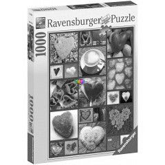 Puzzle - Szivecskk, 1000 db