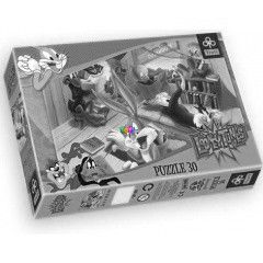 Puzzle - Tapsi hapsi olvasszobja, 30 db