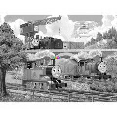 Puzzle - Thomas Munkban 24 db