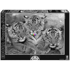 Puzzle - Tigris klykk, 500 db
