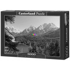 Puzzle - Tó az Alpokban, Ausztria, 3000 db