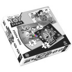 Puzzle - Toy Story - Jtkhbor, 3 az 1-ben