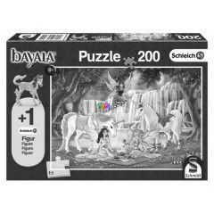 Puzzle - Tndr piknik, 200 db, ajndk Schleich figurval