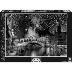 Puzzle - Tzijtk a Rialto-hd felett, 1500 db