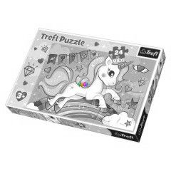 Puzzle - Unikornisok, 24 db