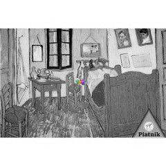 Puzzle - Van Gogh Zimmer, 1000 db