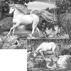 Puzzle - Varzslatos Vilg 2x20 db