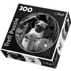 Puzzle - Vilg-hdt mopsz, 300 db