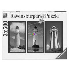 Puzzle - Vilgttornyok, 3x500 db