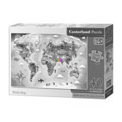 Puzzle - Vilgtrkp, 40 db