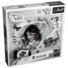 Puzzle - Violetta, 100 db, mobilos alkalmazsokkal