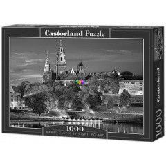 Puzzle - Wawel-kastély éjjel, 1000 db
