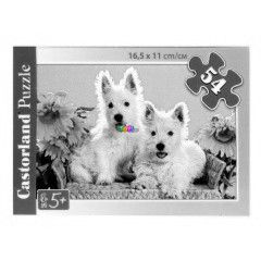 Puzzle - Westie kutyusok, 54 db