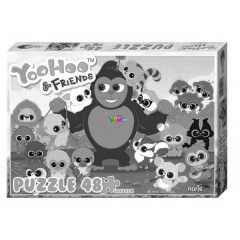 Puzzle - YooHoo s bartai - Tavasz, 48 db