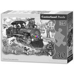 Puzzle - Zld mozdony, 30 db