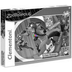 Puzzle - Zootropolis, 104 db