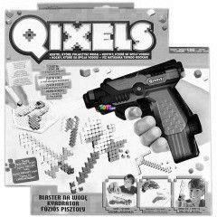 Qixels - Kvadrtor fzis pisztoly - arany