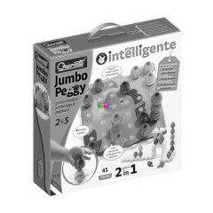 Quercetti Jumbo Peggy - 2 az 1-ben ptyi kszlet, 45 db-os