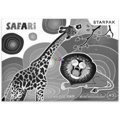 Rajztmb - Szafaris, 20 oldalas, A3-as