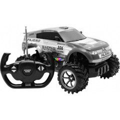 Rastar - Mitsubishi Pajero tvirnyts aut, piros, 1:18